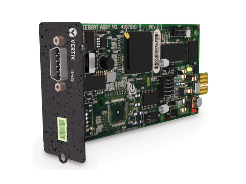 Liebert® IntelliSlot™ 485 and Building Management System  Interface Cards Image