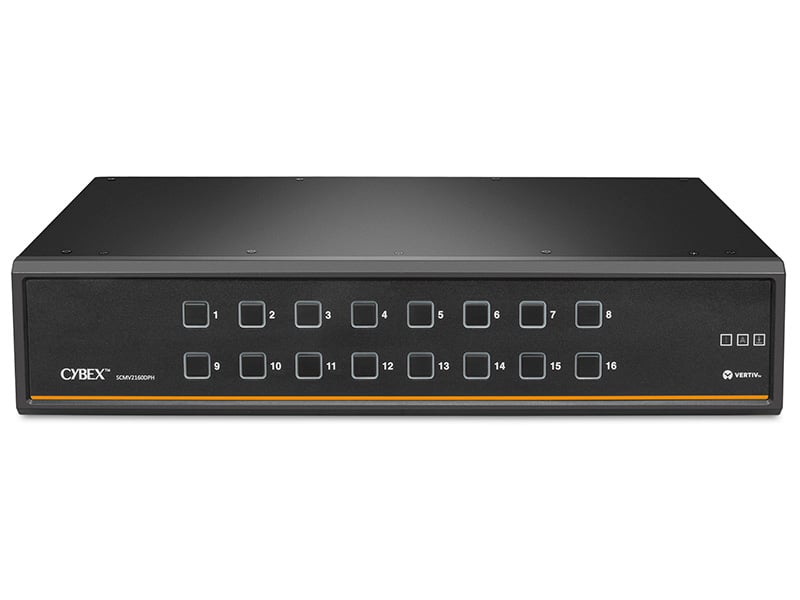 SCMV2160DPH, Vertiv™ Cybex™ Secure MultiViewer KVM Switch 16 port  Image