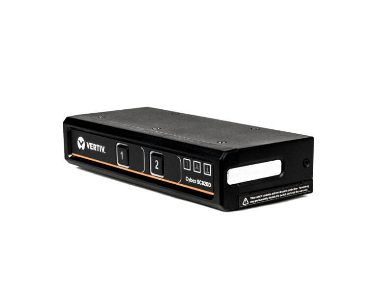 2-Port Dual Head HDMI Modular Secure KVM Switch