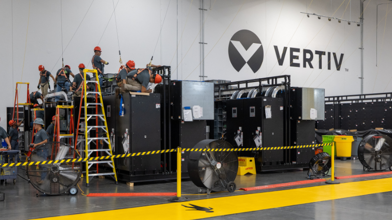 A Vertiv expande sua capacidade de produção Norte-Americana com uma nova planta industrial de soluções de infraestrutura Image