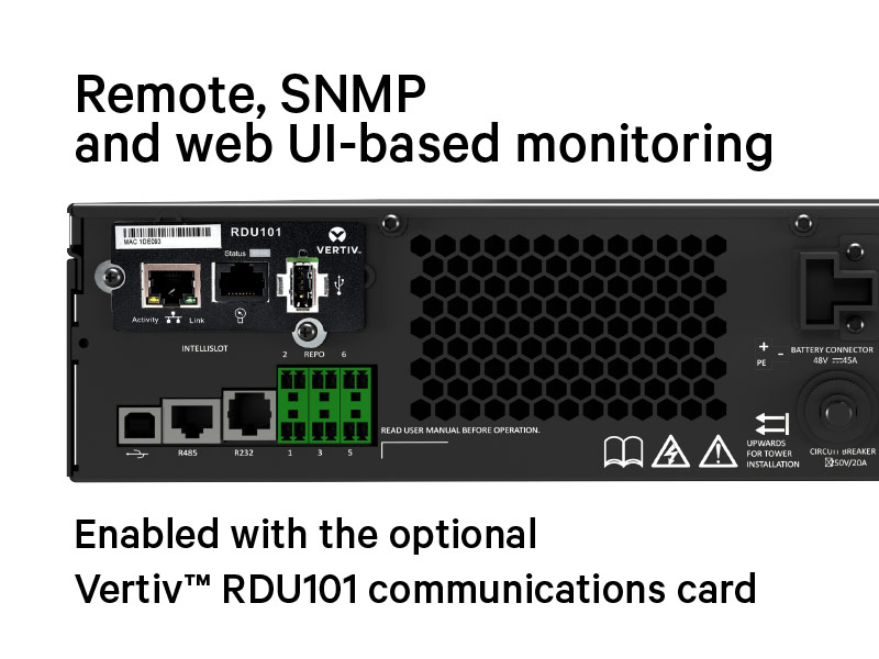 Vertiv™ Liebert® GXT5 UPS, 2000VA, 120V Online Double Conversion